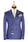 Slim Fit Striped  Tuxedo Suit