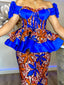 Two piece "Flora" Ankara set