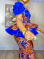 Two piece "Flora" Ankara set