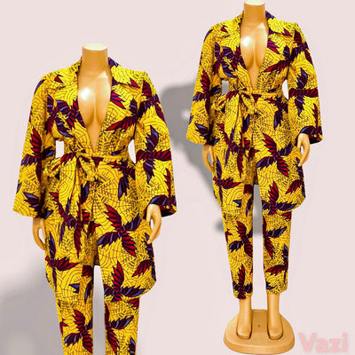 Ordinary Ankara "Dorcas" Kimono  Set